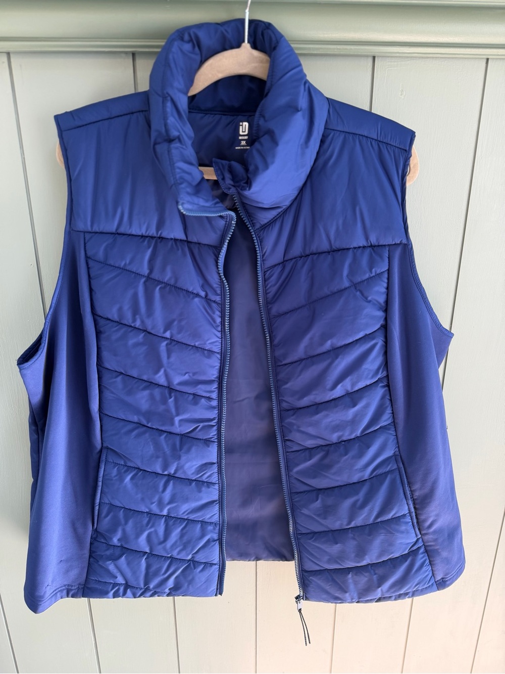 Ideology Royal Blue Quilted Puffer Vest